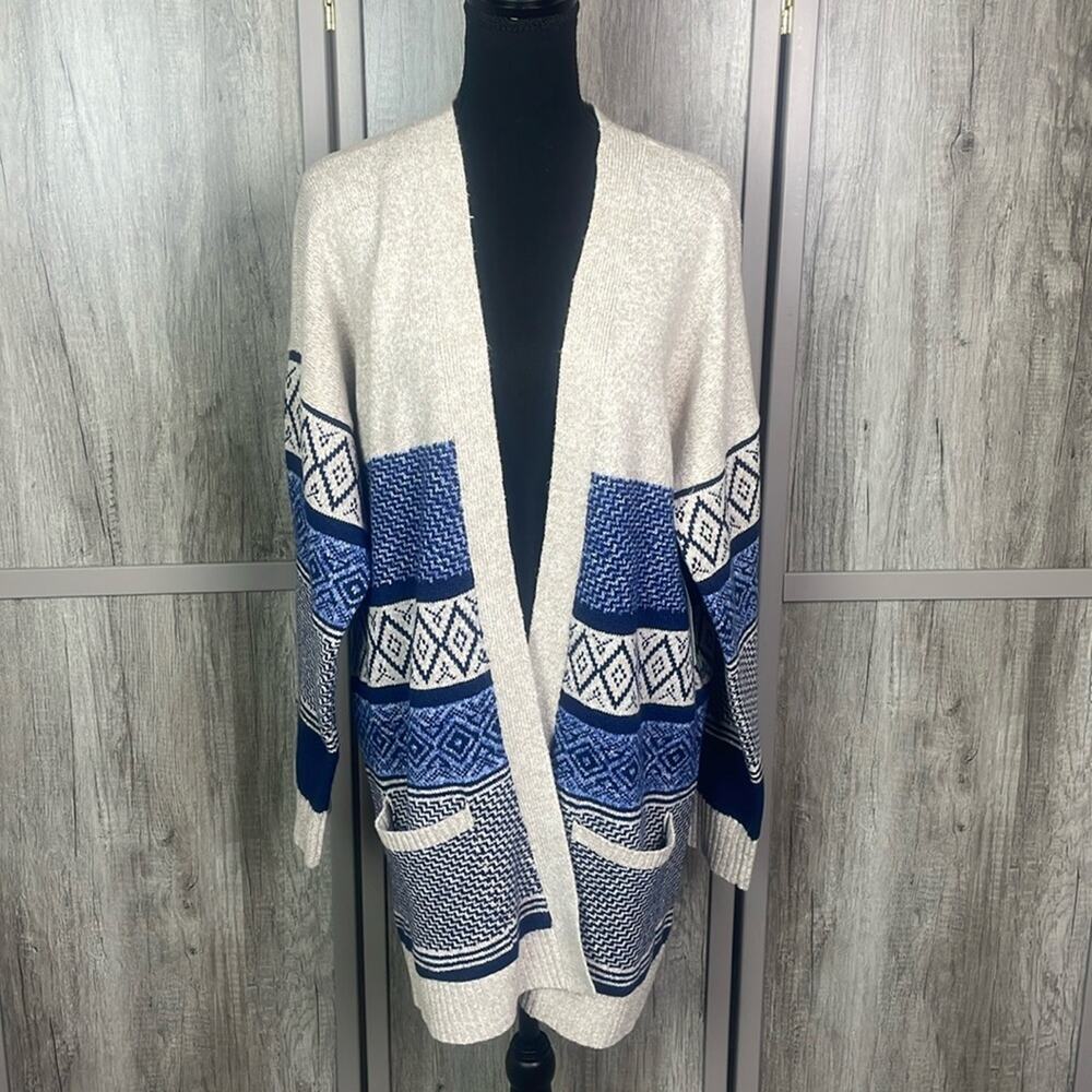New! Stitch Fix Mackinley Long Sleeve Open Front Cardigan Women's 3X